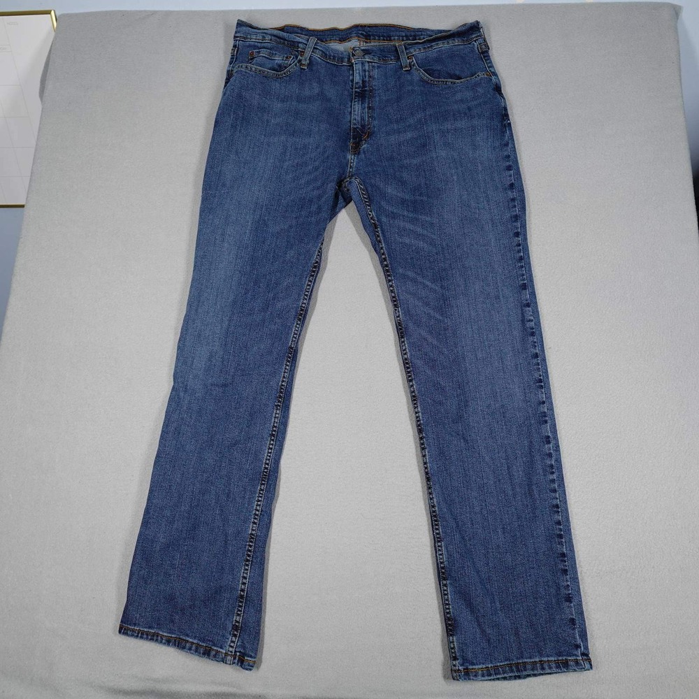 Levi's 559 Jeans Mens 38x34 Blue Relaxed Straight Fit Stretch Denim Casual Pants